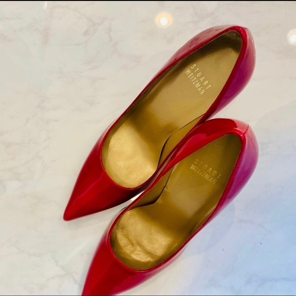 stuart weitzman red heels